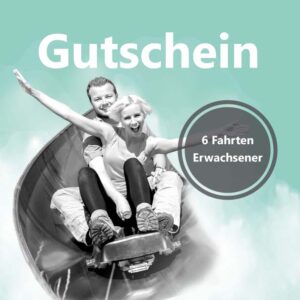 Gutschein 6 Fahrten Erwachsener